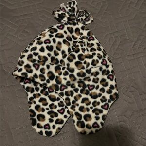 Leopard Print Toddlers Winter Hat